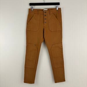 L.L. Bean Signature Pants Women's Size 10 Button Fly Detail Outdoor Casual